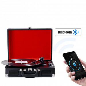 Орбита OT-SPB01 проигрыватель пластинок с Bluetooth (6Вт)